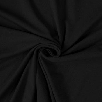 Viskosejersey Schwarz